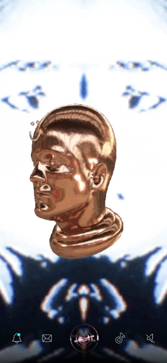 Juniper, a copper bust