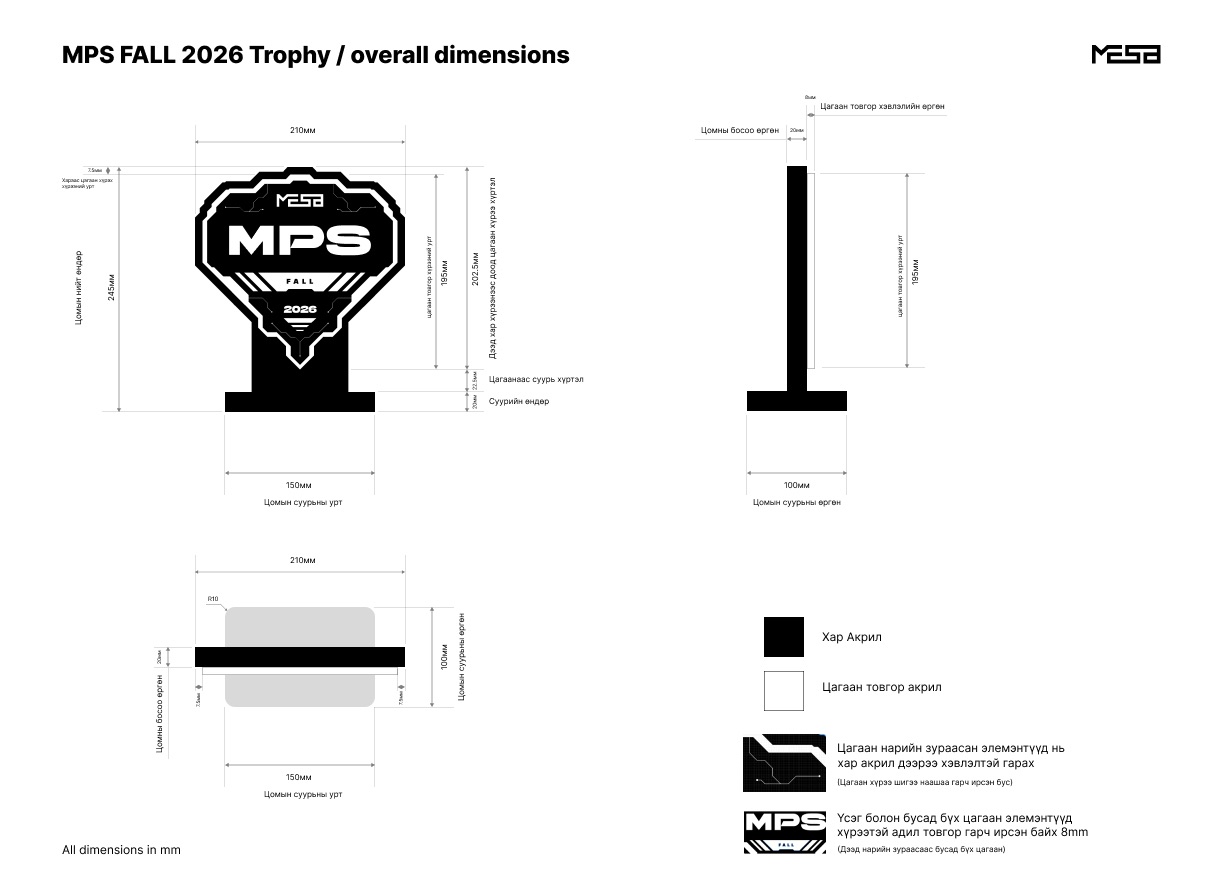 Production drawing