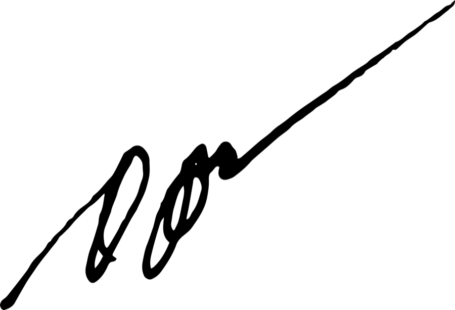 Buted’s signature
